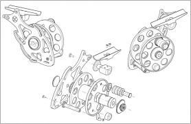 Design drawing for the new reel Design drawing for the new reel