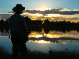 Reese in te sunset Reese in te sunset