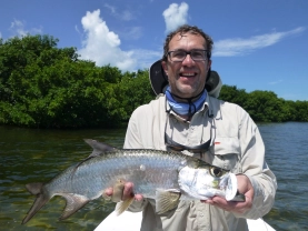 A baby tarpon A baby tarpon