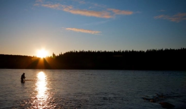 Varzuga sunset Varzuga sunset