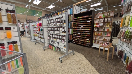 Fly tying materials at Korsholm Fly tying materials at Korsholm