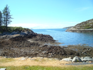 Outside cottage Outside cottage