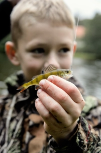 The proud angler The proud angler