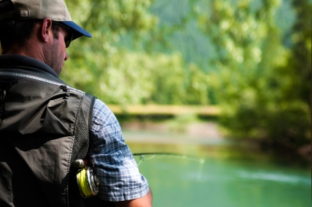 Watching the river Watching the river
