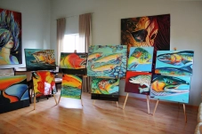 Part of the studio Part of the studio