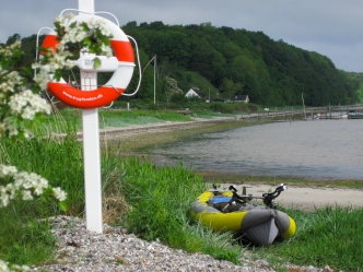 My kayak ready to sail My kayak ready to sail