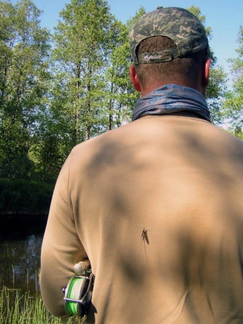 Waiting for the fish to rise Waiting for the fish to rise