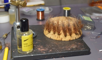 Using a cork Using a cork