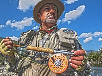 Stylish angler Stylish angler