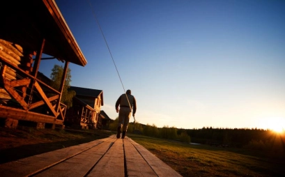 Varzuga camp, Russia Varzuga camp, Russia