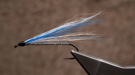 Blue Bucktail Streamer Blue Bucktail Streamer