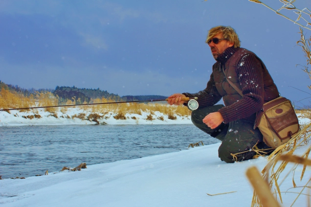 The winter stream The winter stream