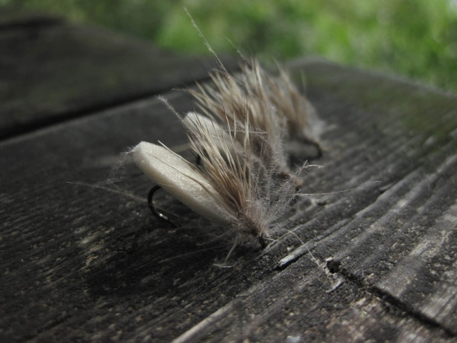 Simple foam and CDC fly Simple foam and CDC fly