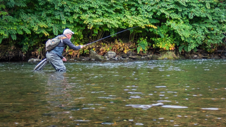 Fishing a Floss Grub Fishing a Floss Grub