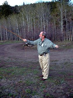 Harry Boyd w/ an original Garrison