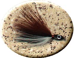 REVERSE-TIED MARABOU BLACKNOSE DACE Image