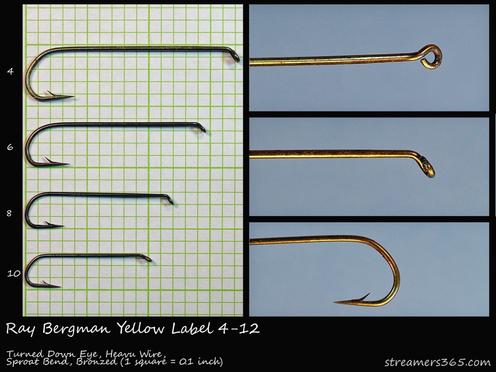 Ray Bergman Yellow Label Hook Profile