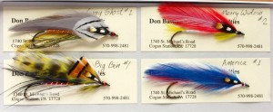 Don Bastian Streamers - Grey Ghost, Merry Widow, Big Ben and America