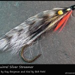 #274 Grey Squirrel Silver Streamer - Bob Petti