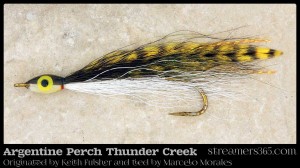 Argentine Perch Thunder Creek by Marcelo Morales