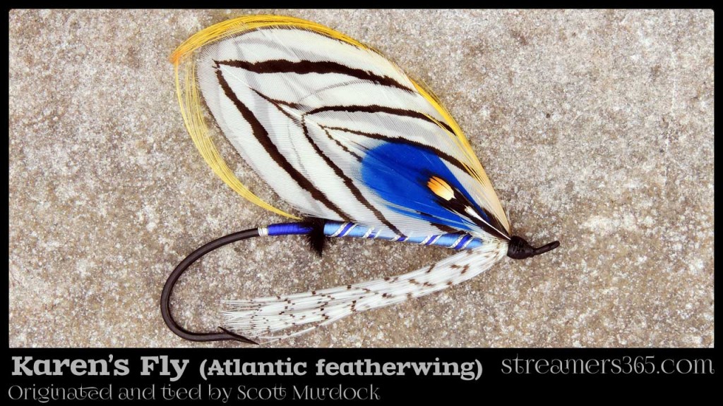 Karen's Fly -  Atlantic Salmon Featherwing by Scott Murdock