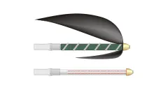 Cone on a tube