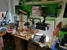 Fly tying space
