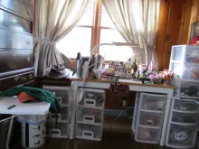 Streamcaddis tying room