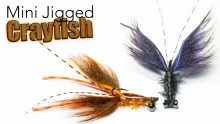 Video thumb for Mini Jigged Crayfish Nymph