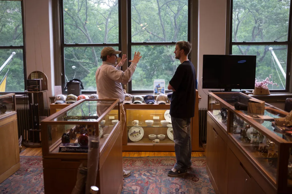 ron P. swegman and my son in NY