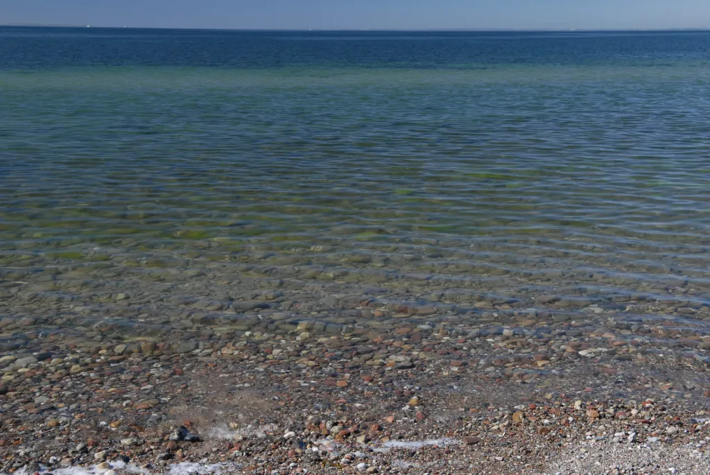 Clear and inviting water