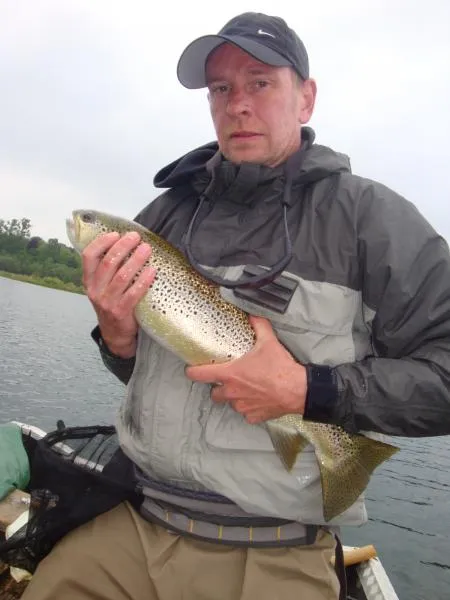 User submitted picture: Brown Trout  62 cm, 
Rod...