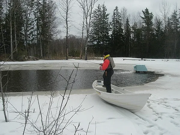 User submitted picture: Winter fishing