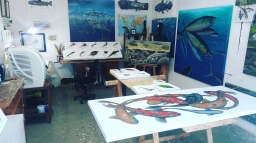 The studio The studio