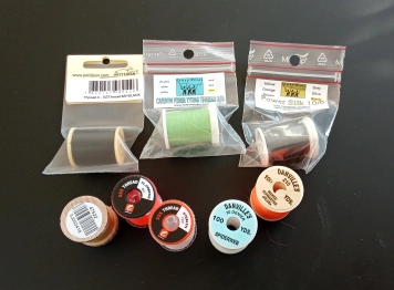 Tying thread Tying thread