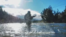 Video thumb for Swinging Flies for FISH!