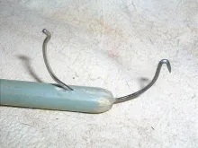 User submitted picture: Home made whip finishing ...