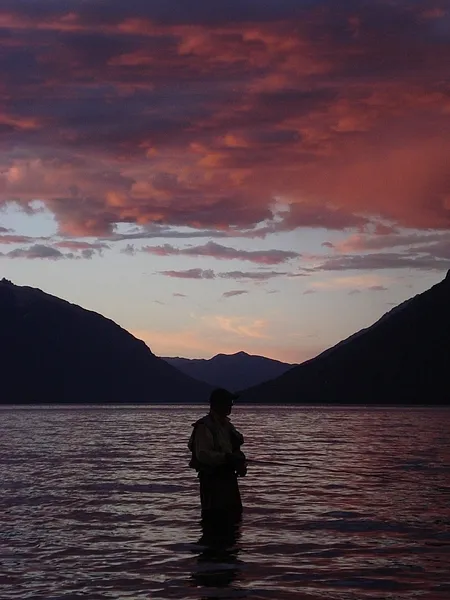 User submitted picture: Fishing with small dries ...